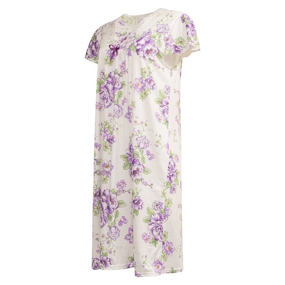 Women Nightgown Sleepwear for Women Sexy Soft Gown - Picture 6 of 7